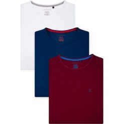 Zestaw 3 Koszulek Jenson. Szare t-shirty męskie LANCERTO, m, bez wzorów, z bawełny, klasyczne, z okrągłym kołnierzem. W wyprzedaży za 199,90 zł.