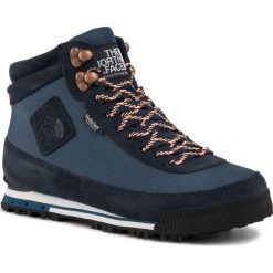 Trekkingi THE NORTH FACE - Back-To-Berkeley Boot II NF00A1MFH50 Urban Navy/Moroccan Blue. Niebieskie trapery damskie The North Face, ze skóry, bez obcasa, bez zapięcia. W wyprzedaży za 359,00 zł.