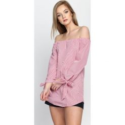 Czerwona Bluzka Milin. Czerwone bluzki damskie marki Born2be, m. Za 44,99 zł.
