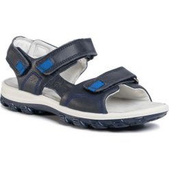 Sandały PRIMIGI - 5391100 D Blu. Niebieskie sandały chłopięce Primigi, ze skóry, bez zapięcia. Za 279,00 zł.
