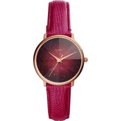 FOSSIL - Zegarek ES4731. Czerwone zegarki damskie Fossil, ze stali. W wyprzedaży za 359,90 zł.