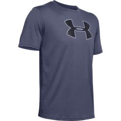 Under Armour Koszulka Fioletowy. Fioletowe podkoszulki męskie Under Armour, xl, z nadrukiem, z bawełny, z krótkim rękawem. Za 119,95 zł.