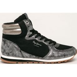 Pepe Jeans - Buty Verona V Twin. Szare buty sportowe damskie Pepe Jeans, bez wzorów, z jeansu, sportowe. Za 349,90 zł.