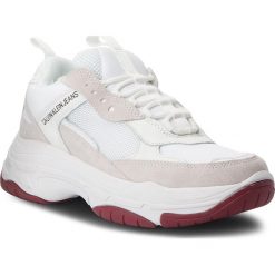 Sneakersy CALVIN KLEIN JEANS - Marvin S1770 White. Białe sneakersy męskie Calvin Klein Jeans, bez zapięcia. W wyprzedaży za 619,00 zł.