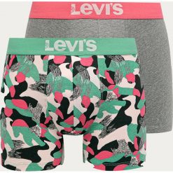 Levi's - Bokserki (2-pack). Zielone bokserki męskie Levi's®, s, bez wzorów, z elastanu. Za 119,90 zł.