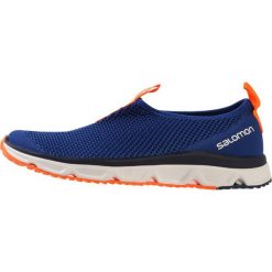 Salomon RX MOC 3.0 Obuwie do biegania Turystyka surf the web/white/shocking orange. Niebieskie buty do biegania męskie Salomon, z gumy. W wyprzedaży za 271,15 zł.