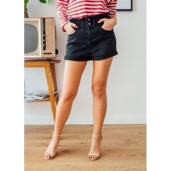 Szorty Lili black - XL. Czarne spodnie damskie Fanaberia.com, s. Za 119,00 zł.