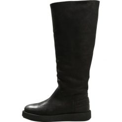 Shabbies Amsterdam Kozaki black. Czarne kozaki damskie skórzane marki Shabbies Amsterdam. W wyprzedaży za 629,50 zł.