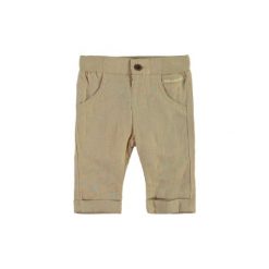 Name it Boys Spodnie NITHARALD safari. Brązowe spodnie chłopięce marki Name it, z bawełny. Za 70,42 zł.