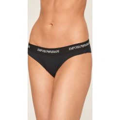 Emporio Armani - Brazyliany. Białe majtki damskie Emporio Armani, s, z elastanu. Za 119,90 zł.