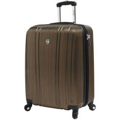 Mia Toro Walizka Podróżna m1093/3-S Złoty. Żółte walizki marki Mia Toro, bez wzorów, eleganckie. Za 341,00 zł.