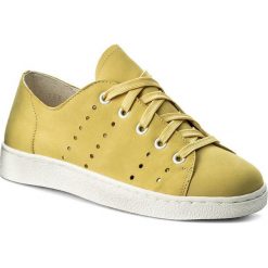 Sneakersy EVA MINGE - Durango 3S 18GR1372427ES 452. Żółte półbuty damskie Eva Minge, na co dzień, bez wzorów, ze skóry, bez obcasa, na płaskiej podeszwie, bez zapięcia. W wyprzedaży za 219,00 zł.