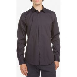 Antony Morato Koszula Czarny. Czarne koszule męskie Antony Morato, xl, bez wzorów, z elastanu, bez kołnierzyka, z długim rękawem. Za 223,95 zł.