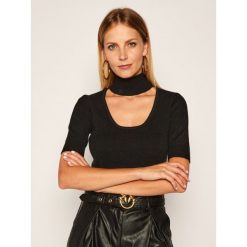 Sweter Pinko Radiante Al 20-21 PBK2 1B14X9 Y6PJ. Czarne swetry damskie Pinko, m, bez wzorów, klasyczne, bez rękawów, bez kaptura. Za 729,00 zł.