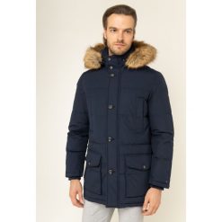 Parka TOMMY HILFIGER C-Senna MW0MW12160. Czarne kurtki męskie TOMMY HILFIGER, na zimę, m, bez wzorów, z bawełny, bez kaptura. W wyprzedaży za 899,00 zł.