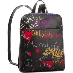Plecak DESIGUAL - 18WAXPD0 2000. Czarne plecaki damskie Desigual, ze skóry ekologicznej, eleganckie. Za 349,90 zł.