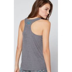 Etam - Top piżamowy Medusa. Czarne piżamy damskie Etam, s, z nadrukiem, z bawełny, bez rękawów. Za 59,90 zł.