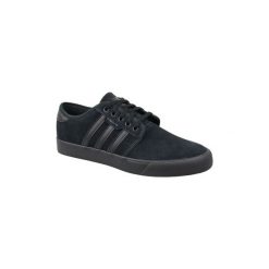 Buty adidas Seeley F34204. Czarne trampki męskie Adidas, bez wzorów, bez zapięcia. Za 249,99 zł.