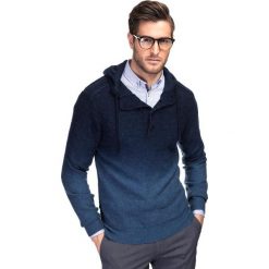 Sweter NICOLINO SWWS000148. Pomarańczowe swetry męskie Giacomo Conti, m, bez wzorów, z wełny, z kapturem, bez kaptura. Za 299,00 zł.