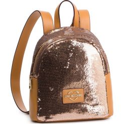 Plecak LOVE MOSCHINO - JC4104PP17LL160A Naturale. Żółte plecaki damskie Love Moschino, bez wzorów, ze skóry ekologicznej, eleganckie. W wyprzedaży za 619,00 zł.