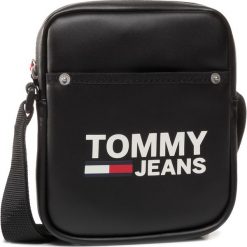 Saszetka TOMMY JEANS - Tjm Cool City Mini Reporter Pu AM0AM05527 BDS. Czarne torby męskie skórzane Tommy Jeans, bez wzorów, z jeansu, młodzieżowe. W wyprzedaży za 189,00 zł.