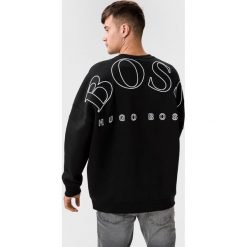 BOSS Bluza Czarny. Czarne bluzy męskie Boss, xl, z haftami, z elastanu, bez kołnierzyka, bez rękawów, bez kaptura. Za 800,95 zł.