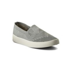 NYLON RED WS17006-12 Szary. Szare trampki i tenisówki damskie Nylon Red, bez wzorów, ze skóry ekologicznej, bez zapięcia. Za 79,99 zł.