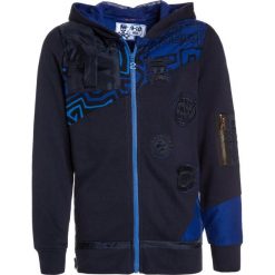 Desigual LUIS Bluza rozpinana navy. Niebieskie bluzy chłopięce marki Desigual, z elastanu. W wyprzedaży za 223,20 zł.