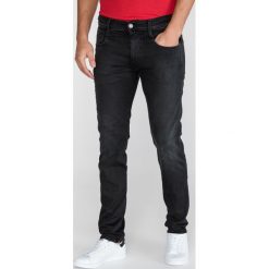 Replay Anbass Dżinsy Czarny. Czarne jeansy męskie Replay, bez wzorów. Za 826,95 zł.