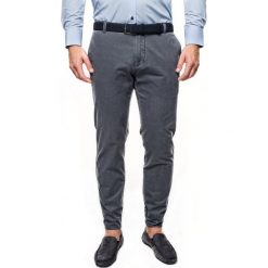 Spodnie bever 215 granatowy slim fit. Niebieskie spodnie męskie Recman, m, bez wzorów. Za 239,00 zł.