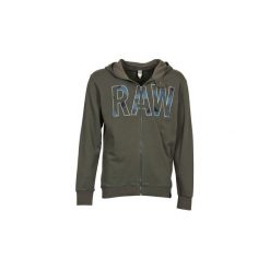 Bluzy G-Star Raw MOIRIC HOODED VEST SW L/S. Zielone bluzy męskie G-Star RAW, s, bez wzorów, retro, bez kołnierzyka, bez rękawów, bez kaptura. W wyprzedaży za 279,30 zł.