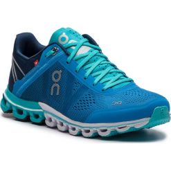 Buty ON - Cloudflow 00015 Malibu/Curacao 99990. Niebieskie buty sportowe damskie On, bez wzorów, z tworzywa sztucznego, sportowe, do biegania. Za 649,00 zł.