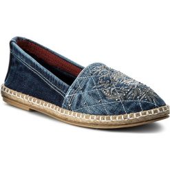 Espadryle SERGIO BARDI - Barrali SS127294418HB 913. Niebieskie espadryle damskie marki Sergio Bardi, z materiału, na płaskiej podeszwie. W wyprzedaży za 159,00 zł.