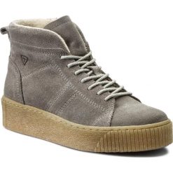 Botki TAMARIS - 1-25258-29 Lt Grey Suede 285. Szare botki damskie zamszowe marki Tamaris. W wyprzedaży za 189,00 zł.