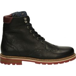 Botki męskie - 3870 P PRE-CI. Brązowe botki męskie Venezia, z gumy. Za 239,00 zł.