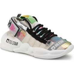 Sneakersy BIG STAR - FF274420 Grey. Brązowe półbuty damskie BIG STAR, na co dzień, bez wzorów, ze skóry, retro, bez obcasa, na płaskiej podeszwie, bez zapięcia. Za 259,00 zł.