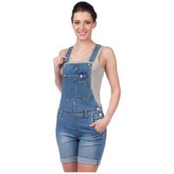 Pepe Jeans Kombinezon Damski Jessica S Niebieski. Niebieskie jeansy damskie marki Pepe Jeans. W wyprzedaży za 215,00 zł.