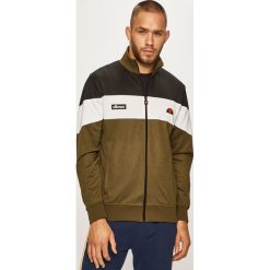 Ellesse - Bluza. Zielone bluzy męskie Ellesse, s, bez wzorów, z bawełny, z kapturem, bez rękawów, bez kaptura. W wyprzedaży za 249,90 zł.