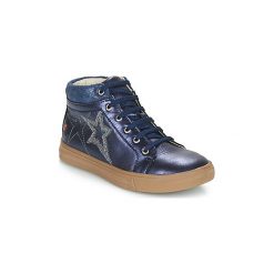 Buty Dziecko GBB NAVETTE. Niebieskie trampki dziewczęce marki GBB, bez wzorów, bez zapięcia. Za 295,20 zł.