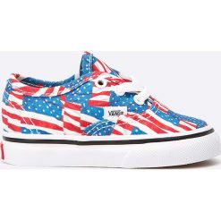 Vans - Tenisówki dziecięce Authentic. Szare buty dziewczęce sportowe Vans, z gumy. W wyprzedaży za 69,90 zł.