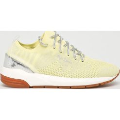 Pepe Jeans - Buty Foster Space. Żółte buty sportowe damskie Pepe Jeans, z jeansu. W wyprzedaży za 269,90 zł.