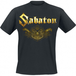 Sabaton Carolus Rex Platin T-Shirt czarny. Czarne t-shirty męskie Sabaton, xl. Za 89,90 zł.
