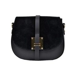 Sofia Cardoni Skórzana torebka AW18SC3115 Nero. Torebki klasyczne damskie Sofia Cardoni, bez wzorów, ze skóry, bez dodatków. W wyprzedaży za 303,00 zł.
