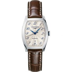 LONGINES EVIDENZA L2.142.4.73.2. Białe zegarki damskie LONGINES, ze stali. Za 7000,00 zł.