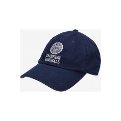 Franklin & Marshall Czapka z daszkiem Niebieski. Niebieskie czapki męskie Franklin Marshall, bez wzorów, z bawełny. Za 154,95 zł.