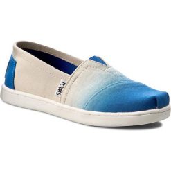 Półbuty TOMS - Classic 10009923 Cobalt Dip Dye. Niebieskie półbuty damskie Toms, bez zapięcia. Za 149,00 zł.