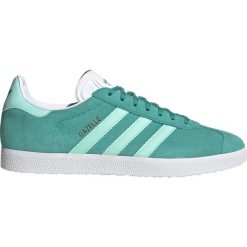 Adidas Originals Gazelle Tenisówki Zielony. Zielone trampki męskie adidas Originals, bez wzorów, ze skóry, bez zapięcia. Za 412,95 zł.