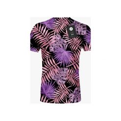 Leafs from Mars men's t-shirt. Różowe t-shirty męskie marki Mars from venus, s, bez wzorów, bez kołnierzyka. Za 84,50 zł.