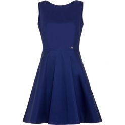 Sukienka. Niebieskie sukienki damskie na komunię marki Simple, z bawełny. Za 259,90 zł.
