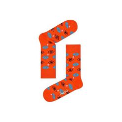Skarpetki Happy Socks CRY01-2000. Pomarańczowe skarpetki męskie Happy Socks, z bawełny. Za 24,43 zł.